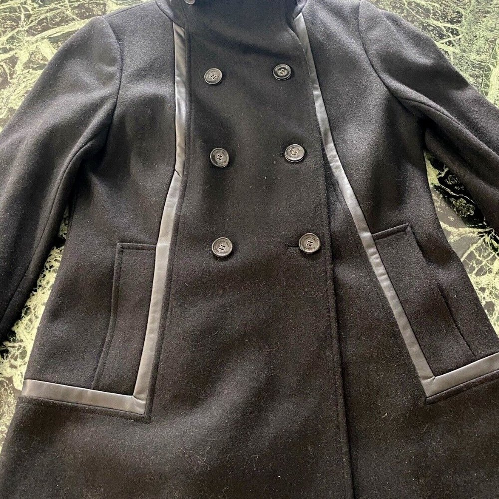 New with tag Women's Calvin Klein wool blend coat size S black $220